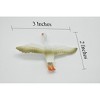 Collectible Wildlife Gifts | Stork, Flying, Toy Bird, Very Nice Plastic Model   3 Inch   F613 B124 - 2 of 4