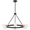 Lark Orla 6 - Light Chandelier in  Black - 4 of 4