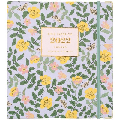 2022 Weekly Monthly Planner Medium Concealed 8.75"x7.25" Primrose - Rifle Paper Co. for Cambridge