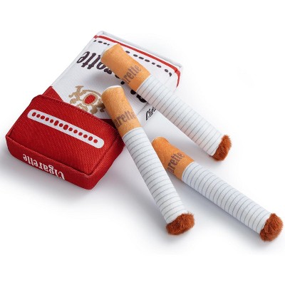 Nocciola 3 Giggle Puff Stick Toys with a Box,Christmas gift,4-in-1 Interactive Plush Dog Toys for Hide-and-Seek,Toybox Canine for Small to Medium Dogs