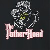Rerun Island Men's The Father Hood Long Sleeve Graphic Cotton Pullover Sweatshirt - Black XXXL - 2 of 3