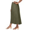 Jessica London Women's Plus Size Stretch Denim Jegging Skirt - 4 of 4