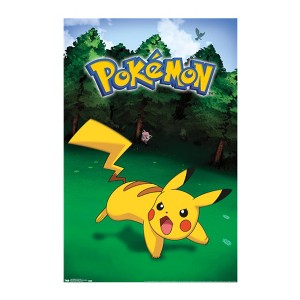 Trends International Pokemon - Pikachu Catch Wall Poster - 1 of 2