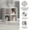 Paxberry Cube Organizer Whitewash - Signature Design by Ashley - 3 of 4