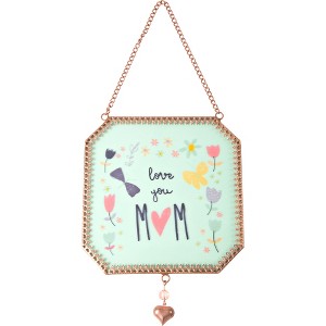 Pavilion Gift Company - Mom - 5" x 5" Glass Suncatcher - Stained Glass and Suncatchers - 1 of 2