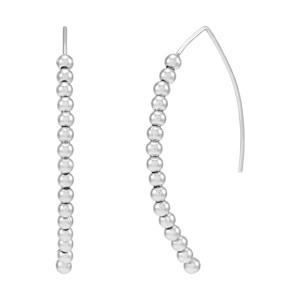 Silpada 'Bead It' Sterling Silver Drop Earrings - 1 of 4