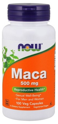 Maca 500 mg by Now Foods  -  100 Capsule
