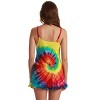 Just Love Tie Dye Pajama Short Set with Ruffle Detail | Womens PJ Set - 3 of 3