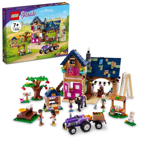 Garanti tyktflydende se tv Lego Friends Organic Farm House Toy With Horse Stable 41721 : Target
