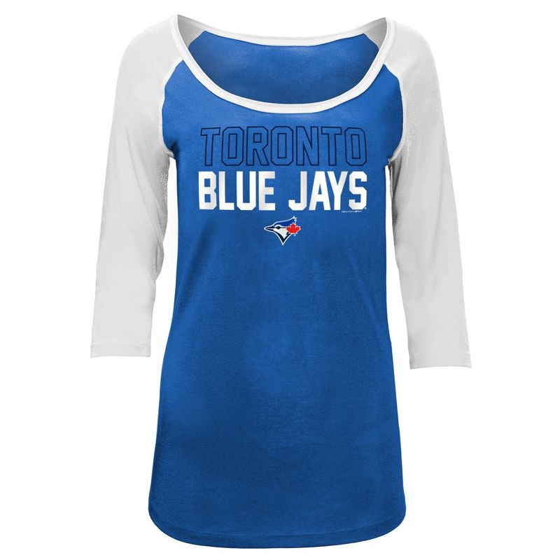 MLB Toronto Blue Jays Women's Play Ball Fashion Jersey, 1 of 2