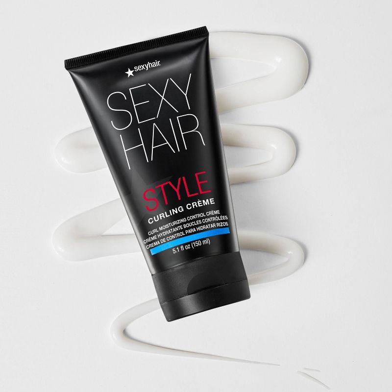 Sexy Hair Curly Sexy Curling Creme - 5.1 fl oz, 2 of 4
