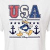 Women's - Disney - Americana Cropped Graphic T-Shirt - 2 of 4