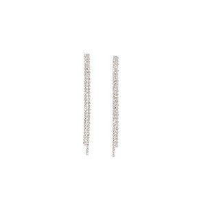 Alina Crystal Double Drop Earrings by Tomorrow Studio - 1 of 4