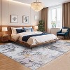 Machine Washable Area Rugs, Abstract Indoor Floor Rugs, Non-Slip Backing Rugs, Low Pile Area Rugs, Living Room, Bedroom, Nursery - 3 of 4