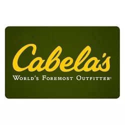 Cabela's $100 Gift Card (Email Delivery)