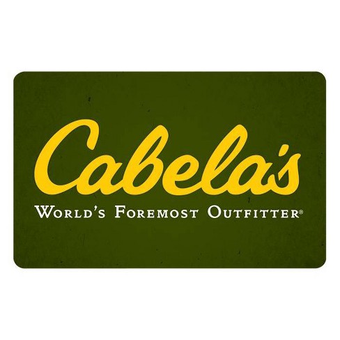 Cabela's Gift Card (Email Delivery) - image 1 of 1