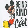 Women's - Disney - Mickey Kind Is Cool Short Sleeve Graphic T-Shirt - 2 of 4