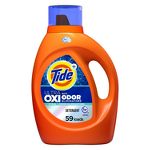 Tide Liquid Oxi + Odor Eliminator Laundry Detergent - 84 fl oz
