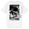 Soul Beat Disco Ball Dante & Manga Art Men's White Crew Neck Short Sleeve T-shirt - 2 of 4