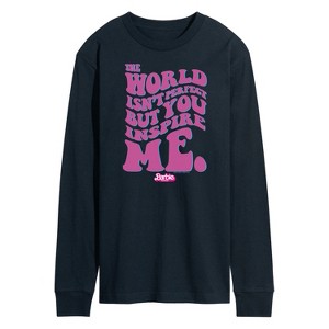 Men's - Barbie - You Inspire Me Long Sleeve Graphic T-Shirt - 1 of 4