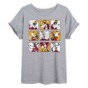 Women's - Disney - Goofy Oversized Graphic T-Shirt - 1 of 4