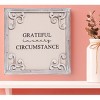 Transpac Wood 18 in. Brown Harvest Framed Gratitude Decor - 2 of 4