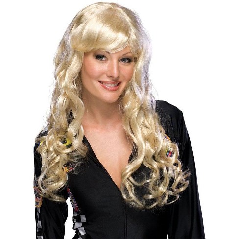 One Size Multi Rubie's Costume Long Glamour Wig 