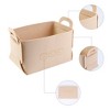 REGALWOVEN Chemical Fiber Collapsible Design Spacious Capacity Versatile Use Open Storage Bins 3 Pcs - 3 of 4