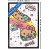 Trends International Hello Kitty: 2018 Kawaii Burger Shoppe - Yum Yum Fun Framed Wall Poster Prints - 3 of 4