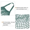 Unique Bargains Cotton Mesh Reusable Washable Grocery Bags 1 Pcs 15x13.8" - 4 of 4