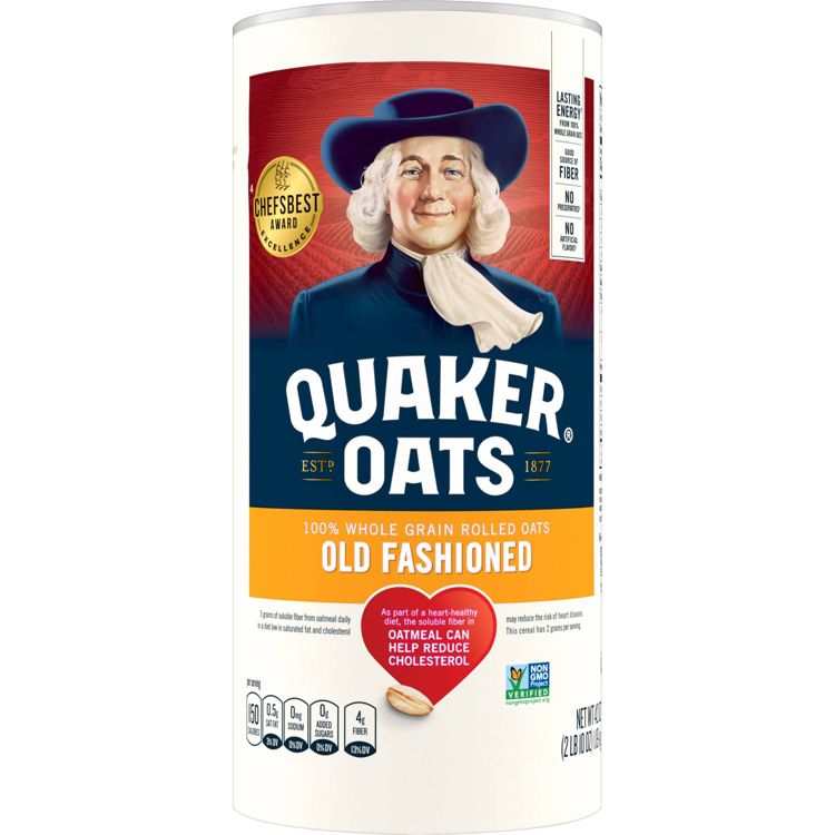 Quaker Oats Old Fashioned Oats - 42oz, 1 of 8