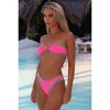 Moda Minx 'Hot Pink' Bohemian Bay Kailani Bandeau Bikini Top - 2 of 4