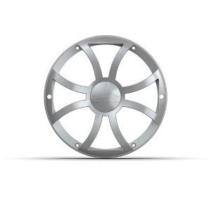 Wet Sounds REVO 10 XS-S GRILLE V3 - Silver XS Style Grille for REVO 10 Subwoofers - 1 of 2