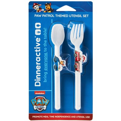 One SETS OF Plastic Lunch Dinner Spoon & Fork Cutlery Set Marvel Avengers 