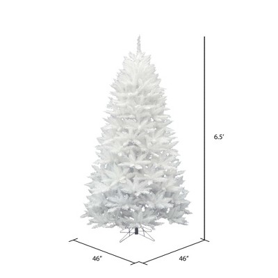 Sparkle White Spruce 6.5' Artificial Christmas Tree with PVC Tips