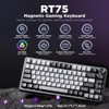 MaseiKar RT75 Wired Gaming Keyboard,Hall Effect Magnetic Switch,Adjustable Actuation ,75% TKL Layout,RGB Backlit,PBT Keycaps(Black,Outemu Switch) - 2 of 4