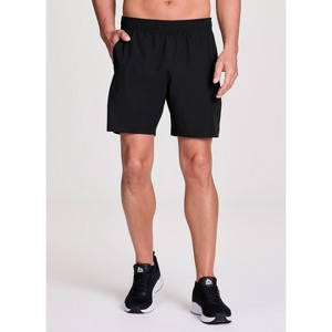 RBX Active Men's Breathable Stretch Woven Workout Golf Shorts with Pockets - 1 of 4
