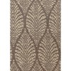 Summer Flora Mocha Indoor Outdoor Pillow - 4 of 4