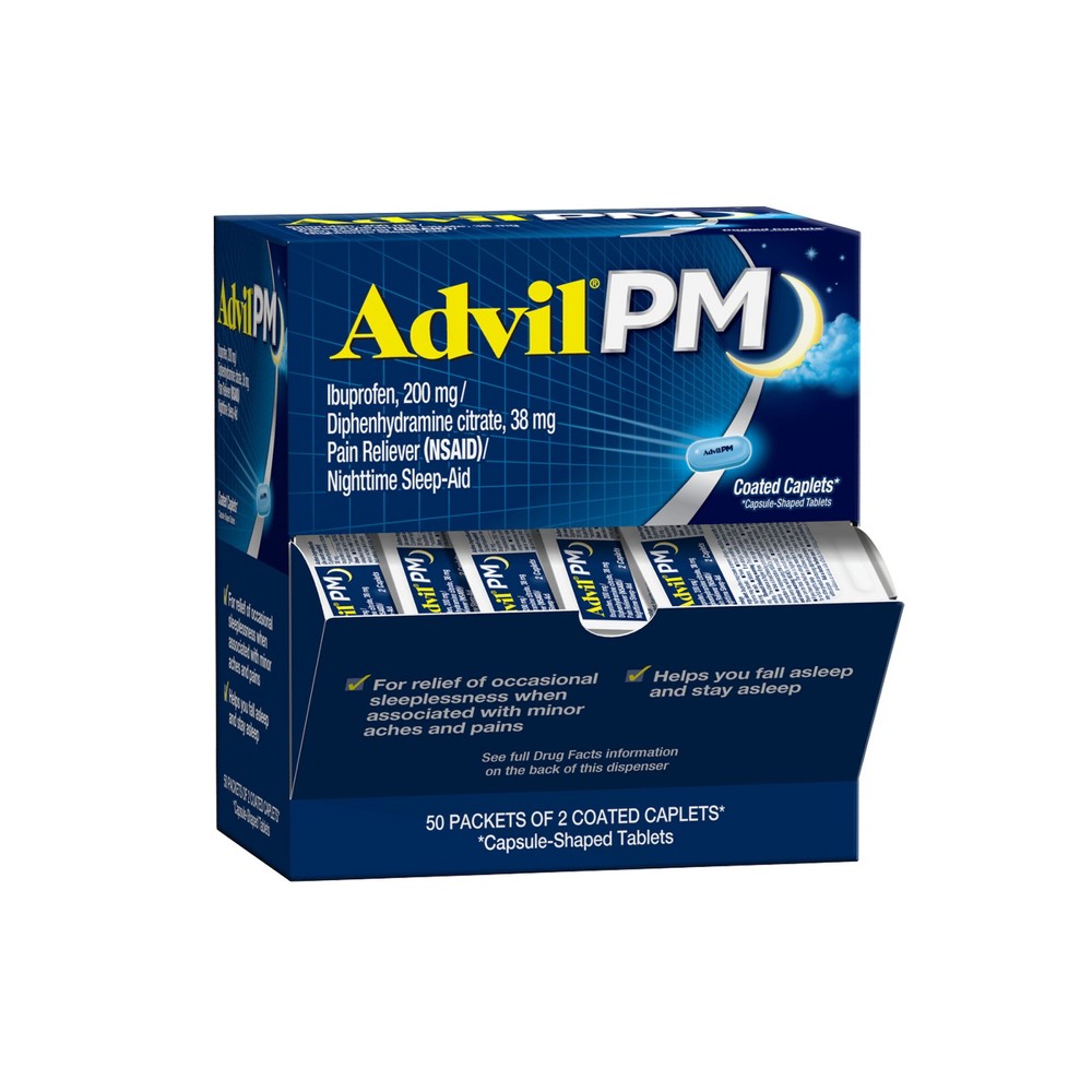 UPC 305730164559 product image for Advil PM 200mg Pain Reliever and Nighttime Sleep Aid - Ibuprofen (NSAID) Caplets | upcitemdb.com