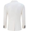 Men's Casual Sport Coat Lightweight Linen Blazer One Button Business Suit Jackets Stylish Daily Suits - 3 of 4