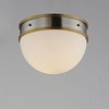 Maxim Lighting Duke 1 - Light Flush Mount in  Satin Nickel/Satin Brass - 2 of 4
