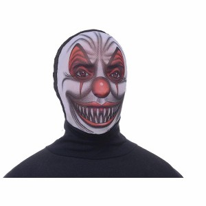 Forum Novelties Disappearing Man Hooded Mask Adult: Scary Clown - 1 of 1