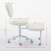 Ergonomic Cross Legged Desk Chair with Wheels, Dining Chair, Adjustable ADHD Chair with Lumbar Support, Plus Size Seat & Flexible Stool - 4 of 4