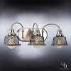 Urban Ambiance Luxury Vintage Bathroom Vanity Light,  8.375"H x 23.375"W,  Brushed Nickel Finish, UHP2722 - 3 of 4