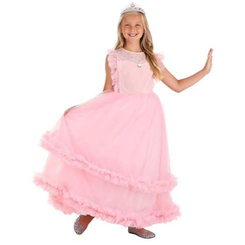 HalloweenCostumes.com XL Girl Pretty in Pink Princess Girl's Costume Dress, Pink/Gray - image 1 of 4