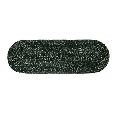 24" x 72" Chenille Tweed Collection Diluth & Emerald Reversible Indoor Area Utility Runner Rug - Better Trends