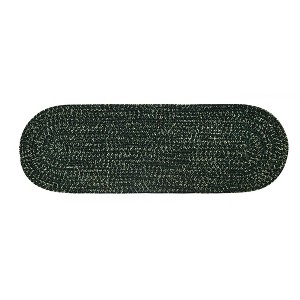 24" x 72" Chenille Tweed Collection Diluth & Emerald Reversible Indoor Area Utility Runner Rug - Better Trends - 1 of 4