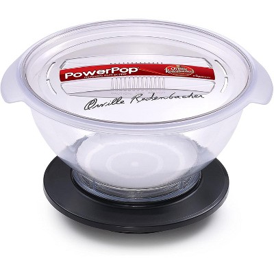 Presto 04830 PowerPop Microwave Multi-Popper (Clear/Black)
