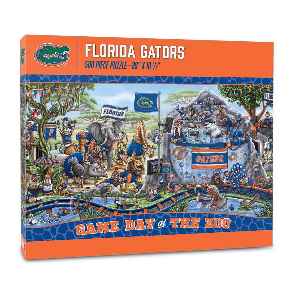 Photos - Jigsaw Puzzle / Mosaic NCAA Florida Gators Game Day at the Zoo 500pc Jigsaw Puzzle