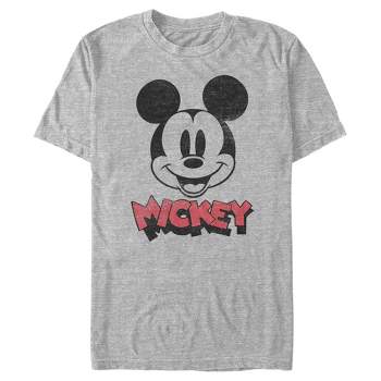 Men's Mickey & Friends Mickey Mouse Retro Headshot T-Shirt